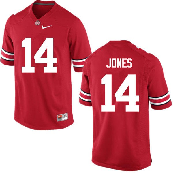 Ohio State Buckeyes #14 Keandre Jones Men Embroidery Jersey Red